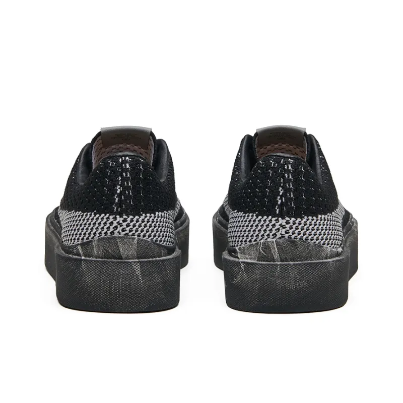 EQLZ EQUALIZER Fault GhostKnit Low Top Skateboard Shoes Unisex Rush Black-5