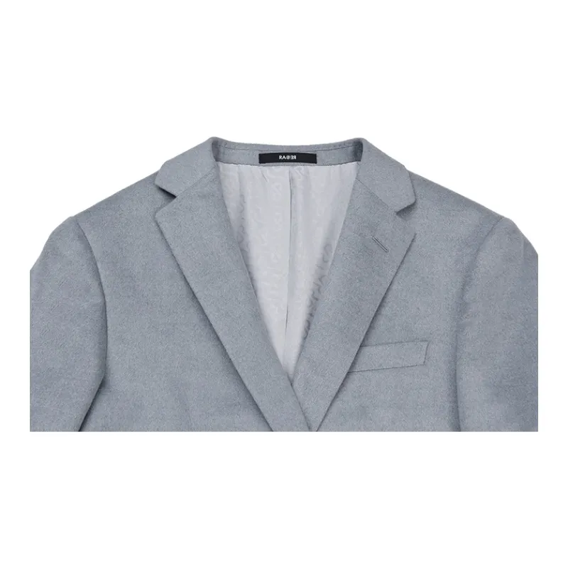 RARE Business Suits Coats Men's Gray Blue-3
