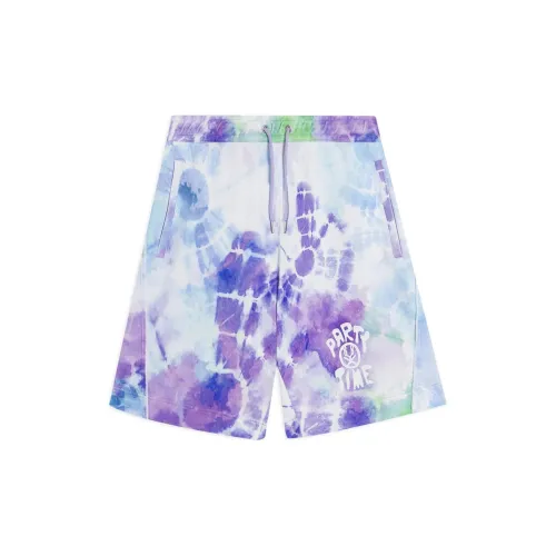 LiNing Summer Holiday Casual Shorts Men Vero Rose Purple All Over Print