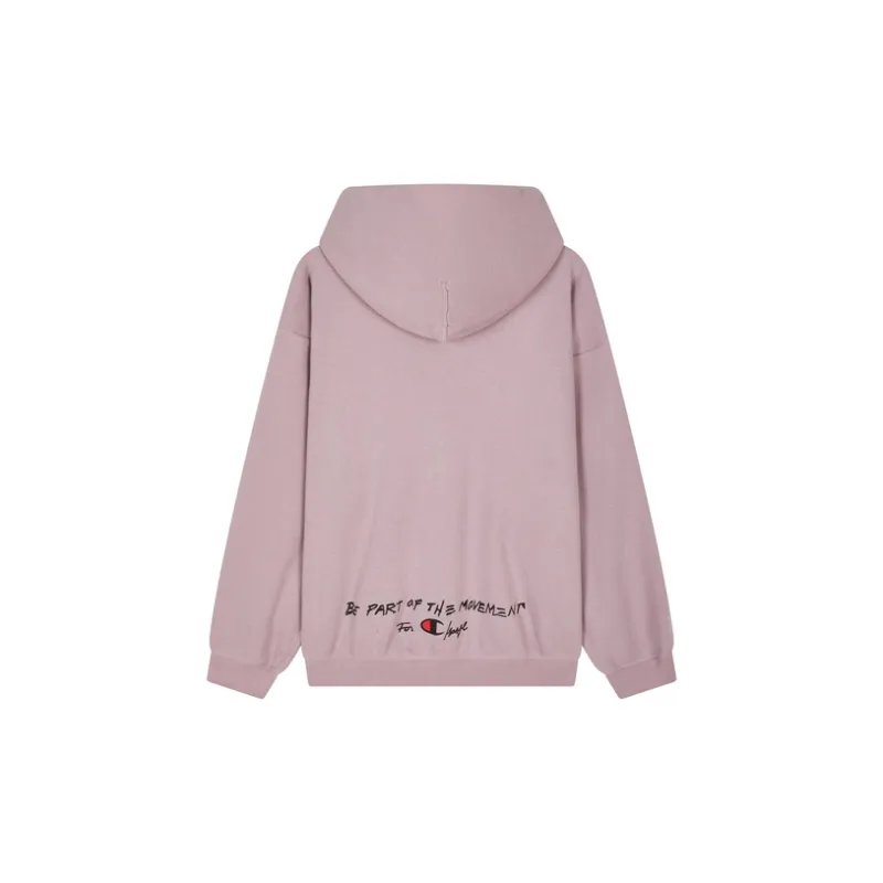 Champion Zip Closure Cardigan Sweatshirt US Version Women's-3