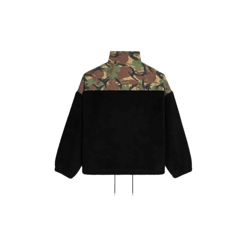 CELINE Parka Col Zippe Bimatiere-1