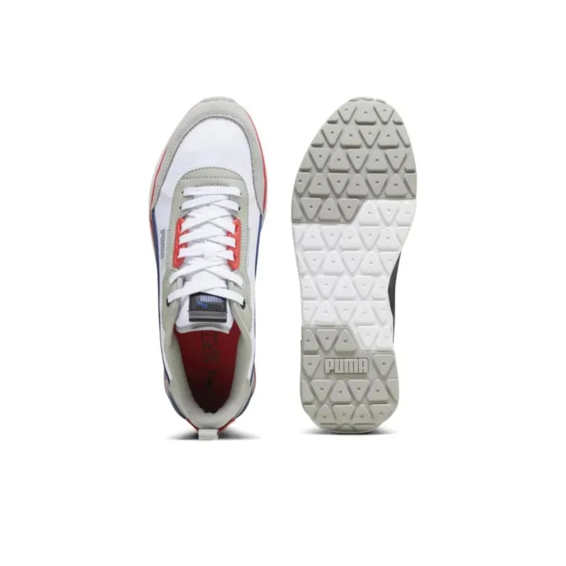 PUMA R22 Trainers 'White Grey Black'-3