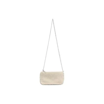 ZARA Polyester Wallets Shoulder Bag Crossbody Bag Women's Raw White