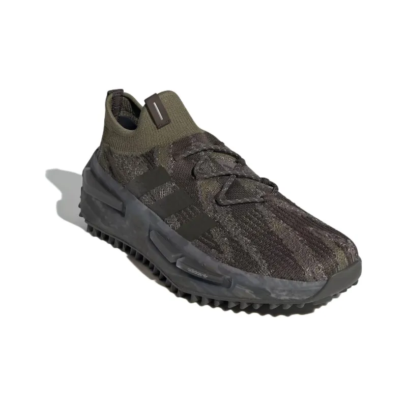 Adidas Originals Nmd S1 Shadow Olive Silver Pebble-2