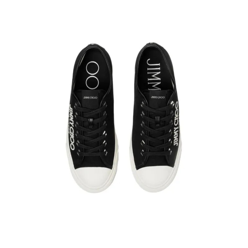 Jimmy Choo Palma/M Logo-embroidered Sneakers-3