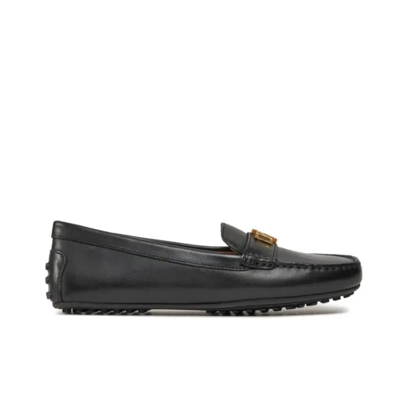 Lauren Ralph Lauren Barnsbury Driver Leather Loafers-1