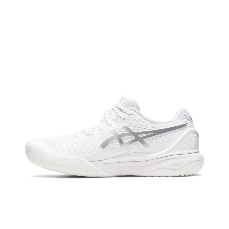 Asics Gel Resolution 9 Wide 'White Pure Silver' Women's-0