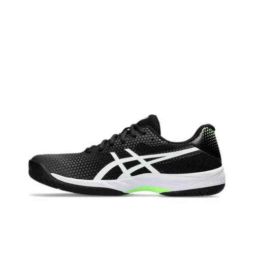 Asics Gel Game 9 Pickleball Black White Green