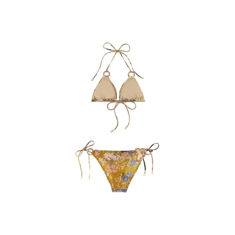 Zimmermann August Spliced Ring Tie Bikini Set-1