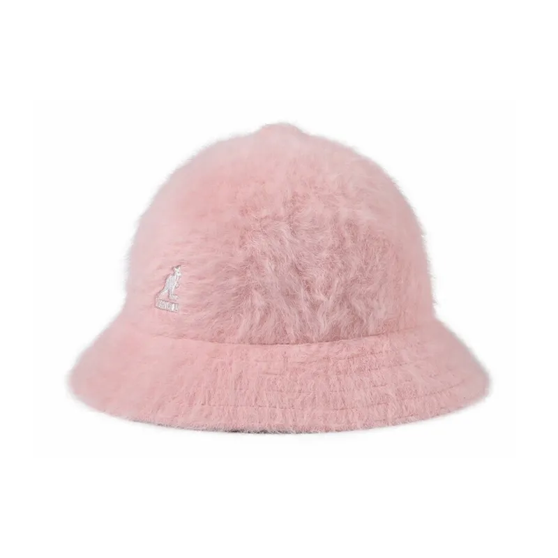 KANGOL Rabbit Fur Polyamide Modified Acrylic Bucket Hats Women's Multicolor-1