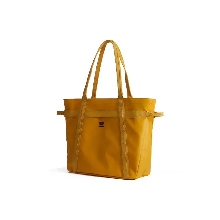 Herschel Recycled Material Handbag, Shoulder Bag, Tote Tubas Unisex Copper Yellow-2