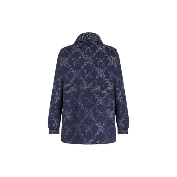 ETRO Jacquard Denim Jacket-1