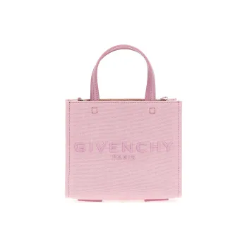 GIVENCHY G-Tote Cotton Tote Bag Shopping Bag Handbag Mini Women's Pink
