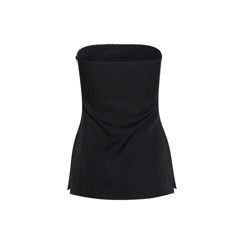 Tiger Mist TAMARA TOP Strapless Top Women's Black-1