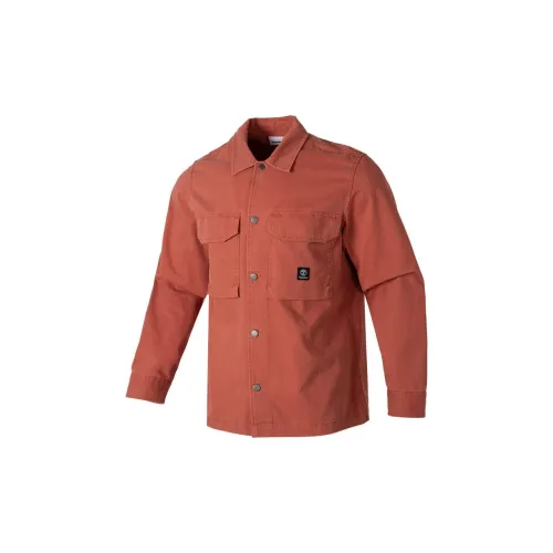 Timberland Shirts Men Spicy Pepper Red