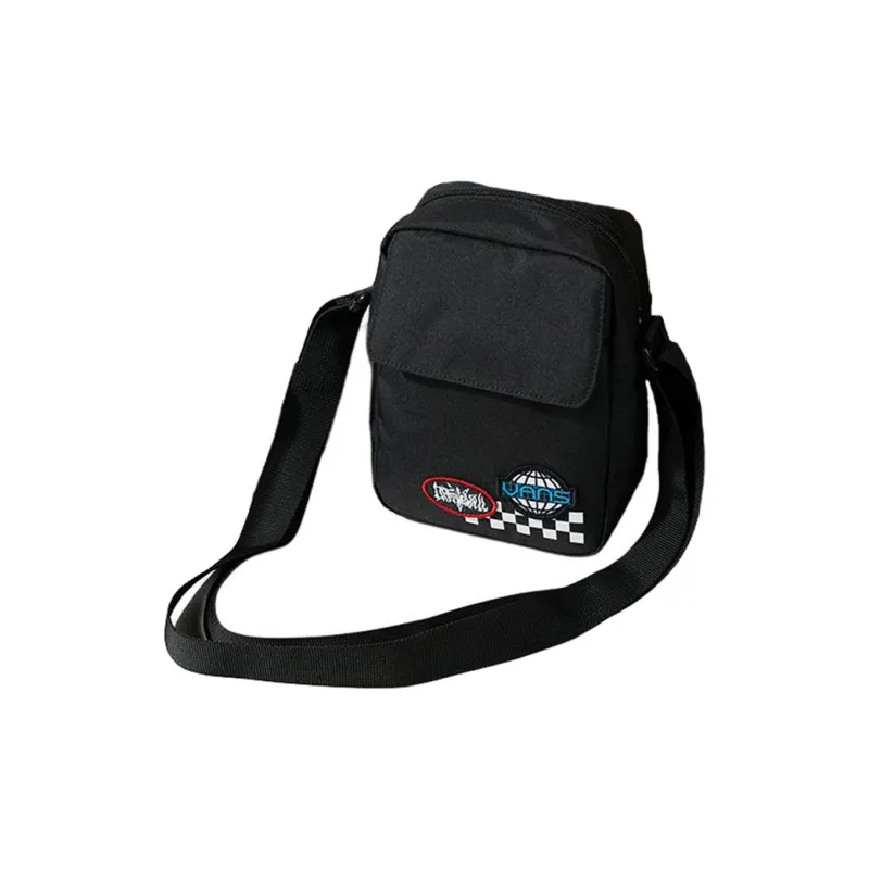 Vans Polyester Crossbody Bag Unisex Black-4