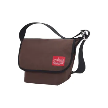 Manhattan Portage CORDURA Fabric Messenger Bag Shoulder Bag Crossbody Bag Small Size Unisex Dark Brown
