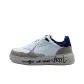 White Blue Gray
