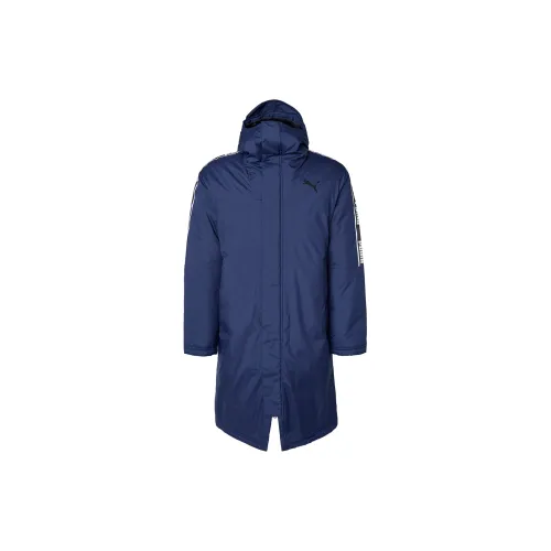 PUMA Puffer Jackets Men Navy Blue