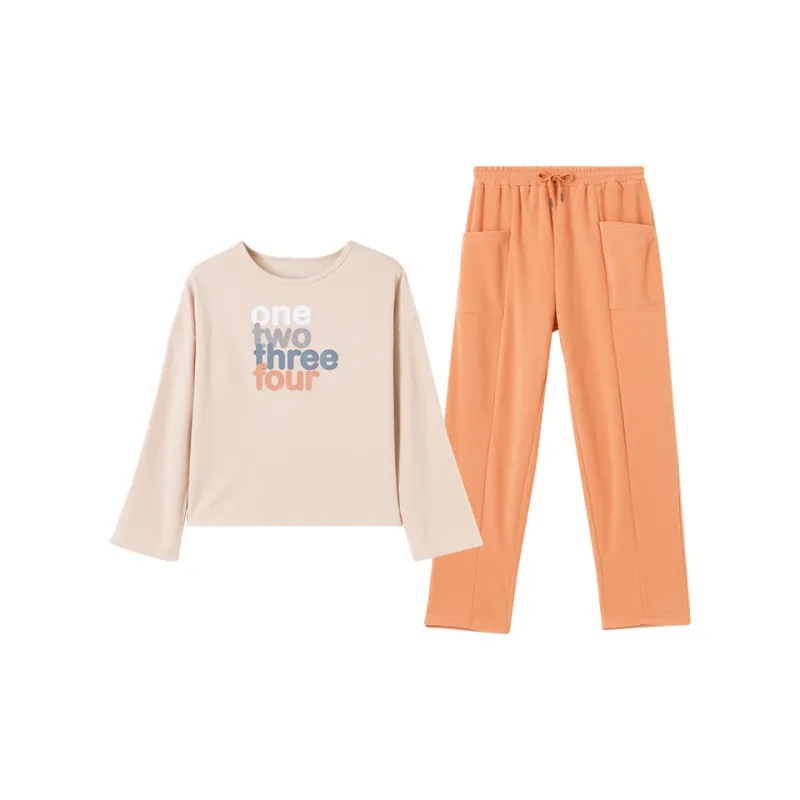 JOCKEY Pajama Set Women's Orange-0