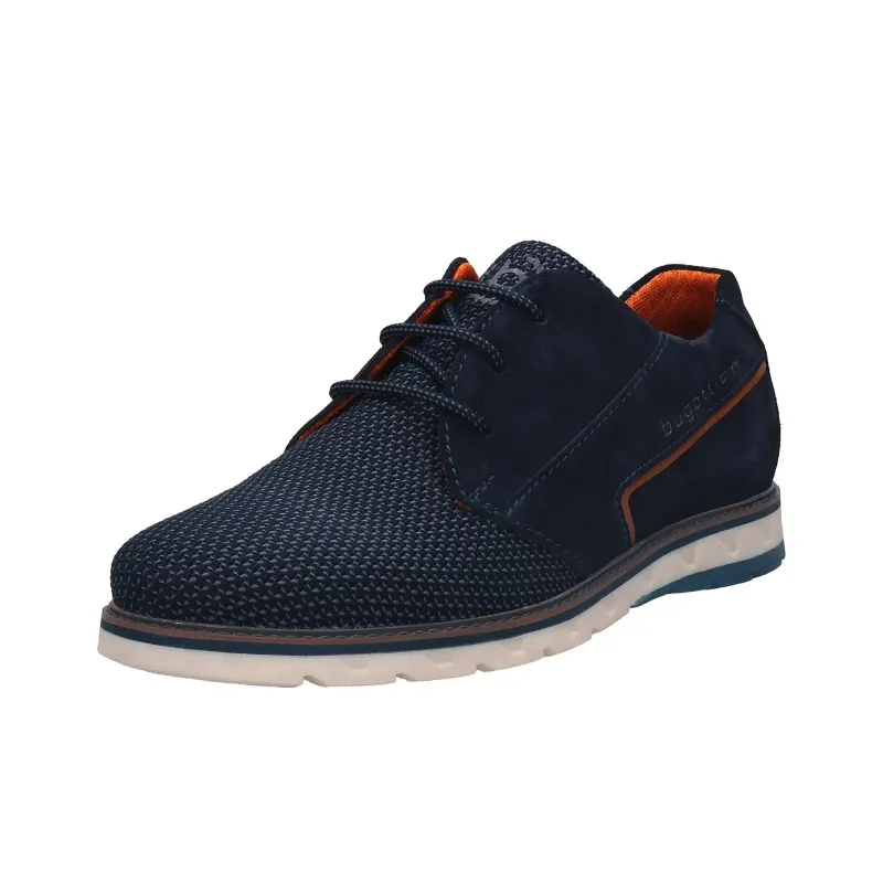 Bugatti Low-Top Casual Shoes Men's Marine Blue-2