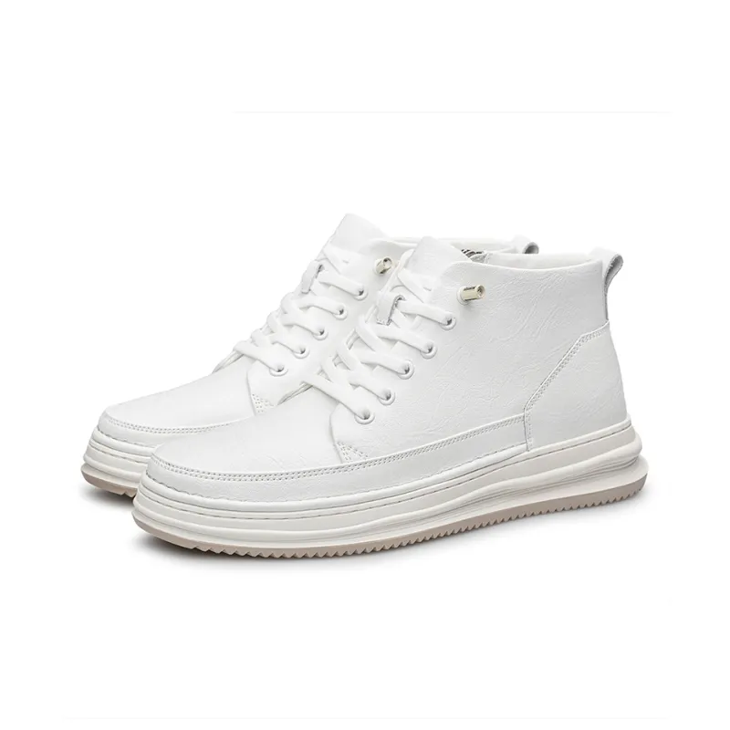 The Bull's House Slip-Resistant High-Top Skateboard Shoes Unisex-8