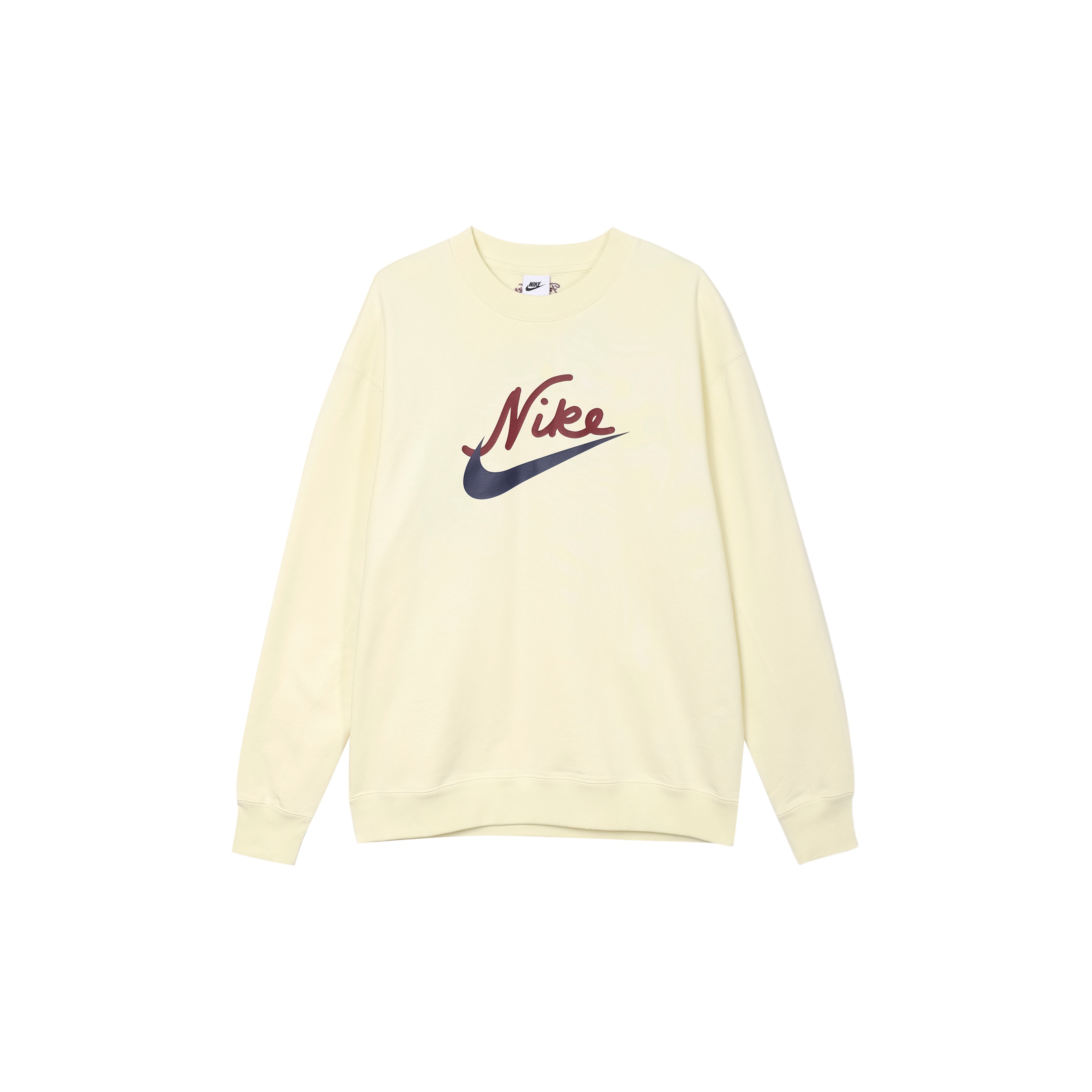 Nike Sweatshirt Men Apricot Cream