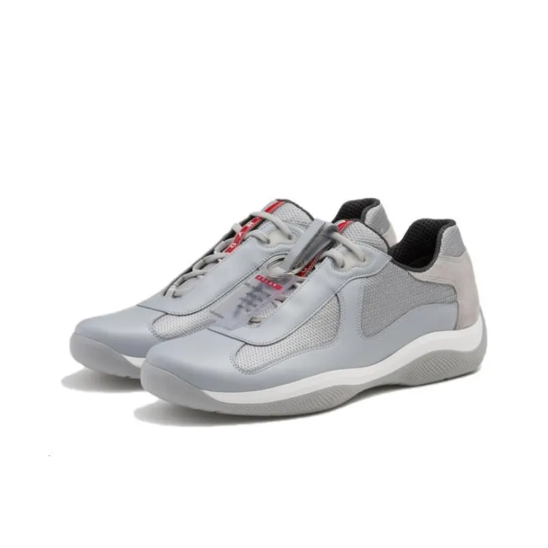 PRADA America's Cup Logo-patch Sneakers-1