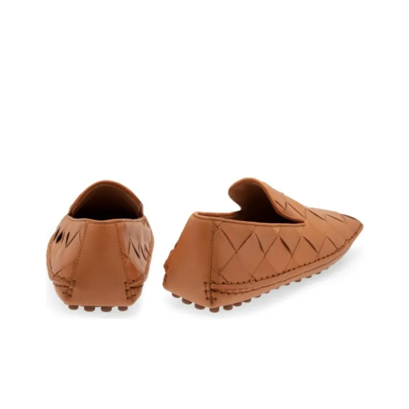 Bottega Veneta Beanie Shoes Men's Brown-3