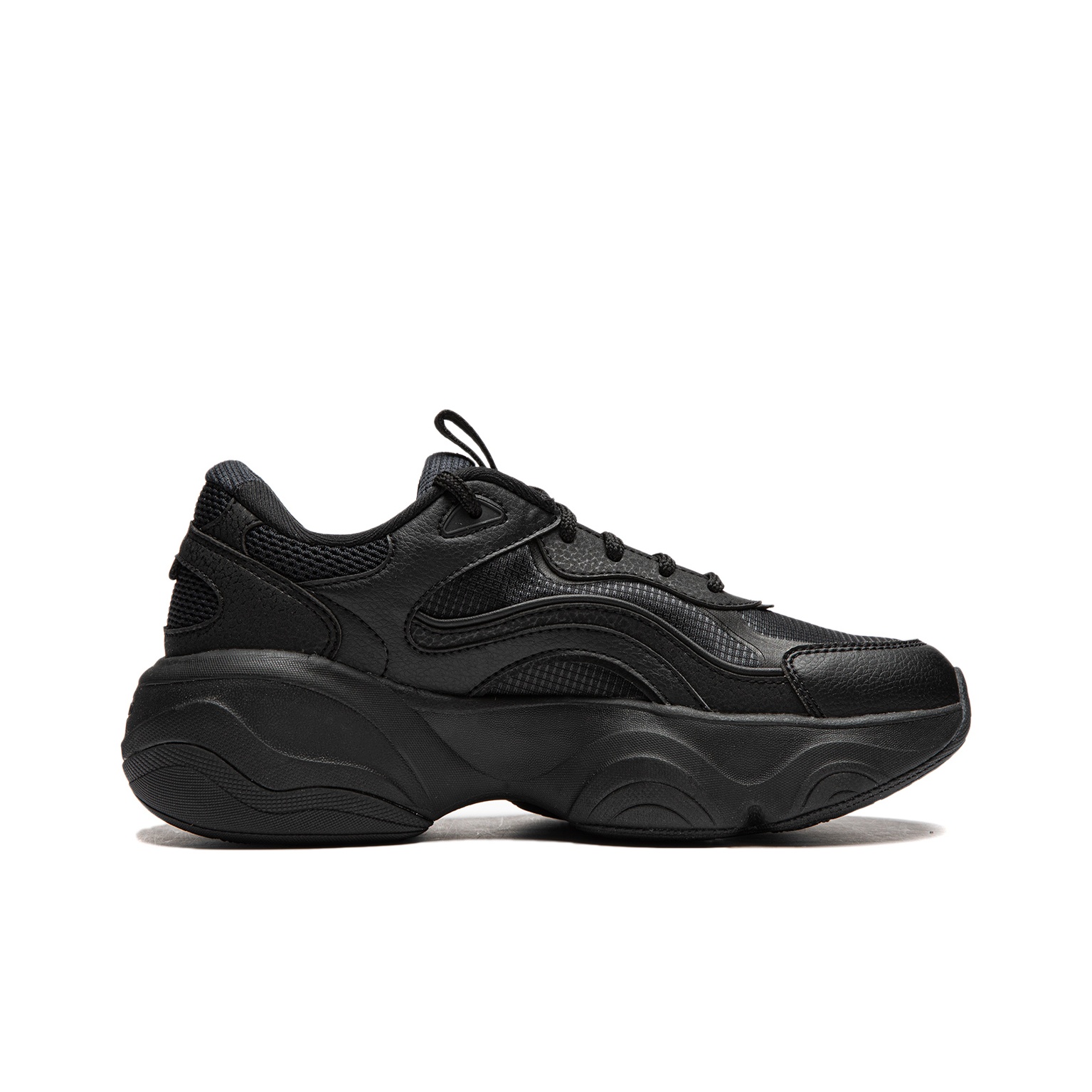 LINING Honey Series Casual Shoes Women's Low-Top Black US W