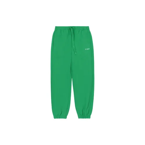 Nerdy Casual Pants Unisex Green