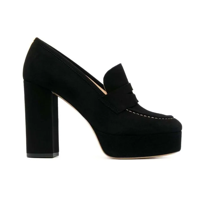 PAROSH Loafers Women's Black-1