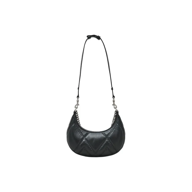 MARC JACOBS The Quilted Leather Curve Shoulder Bag-2