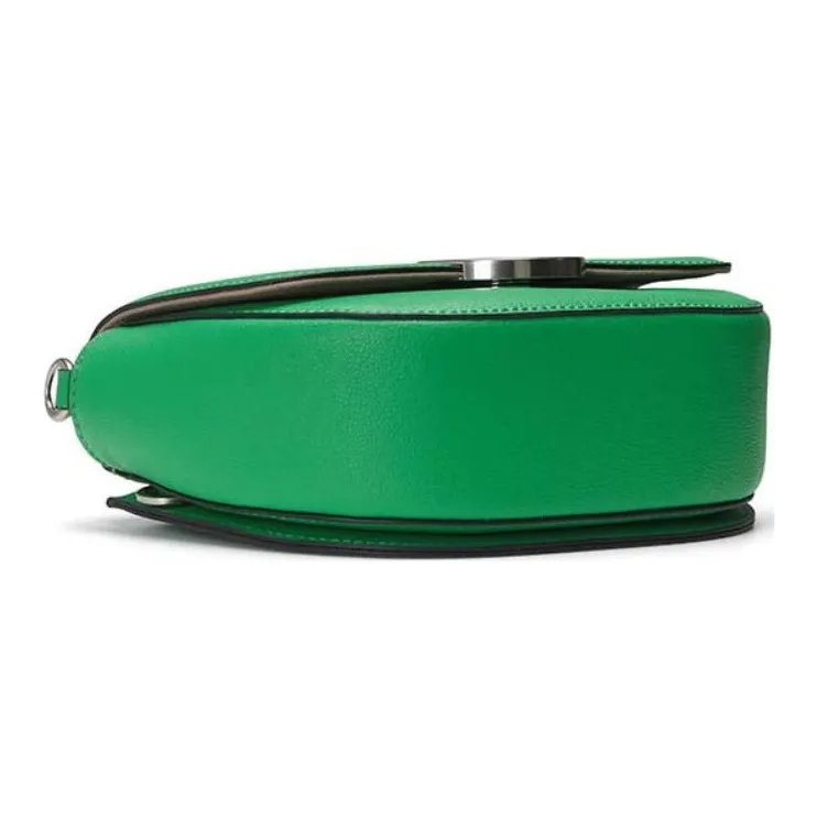 ORYANY Leather Saddle Bag Shoulder Bag Crossbody Bag Women's Kelly Green-7