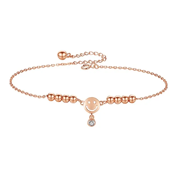 CHIEMOT 925 Sterling Silver Anklets Women's-4