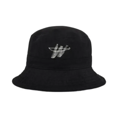 WE11DONE - Bucket hats Beanie Unisex Black