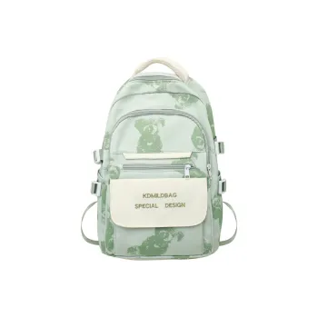 BALANG Nylon Backpack Regular Unisex Green, Black, Orange, White, Pink