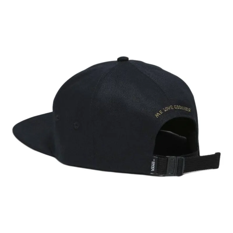 Vans Cotton Fabric Baseball Caps Unisex Black-1
