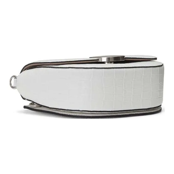 ORYANY Leather Saddle Bag Shoulder Bag Crossbody Bag Women's White-5