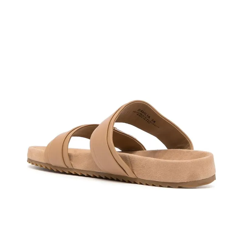 SENSO Dahlia Butterscotch Leather Slides Women's-3
