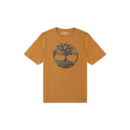 Timberland T-Shirts Men Wheat