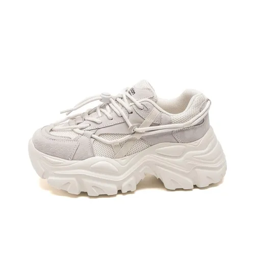 AGSDON Chunky Sneakers Women's Low-Top