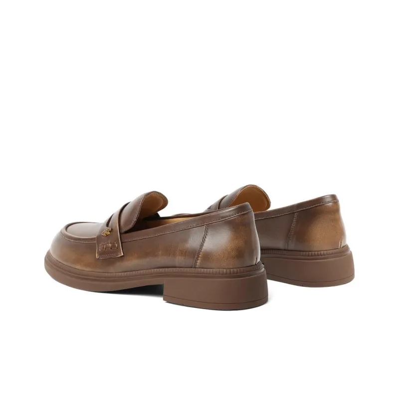 BELLE Loafers Women's Black/Brown-7