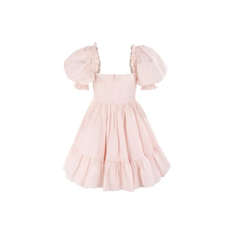 Selkie Collection Short Sleeved Dress Women's Brace Pink-1