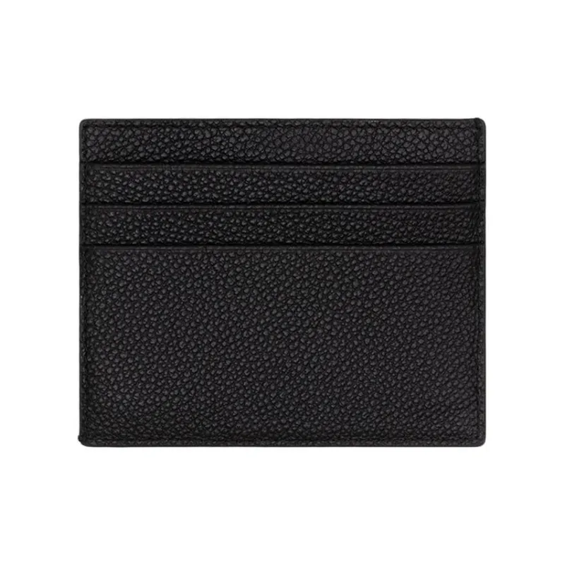 PRADA Calfskin Wallet Men's Black-1