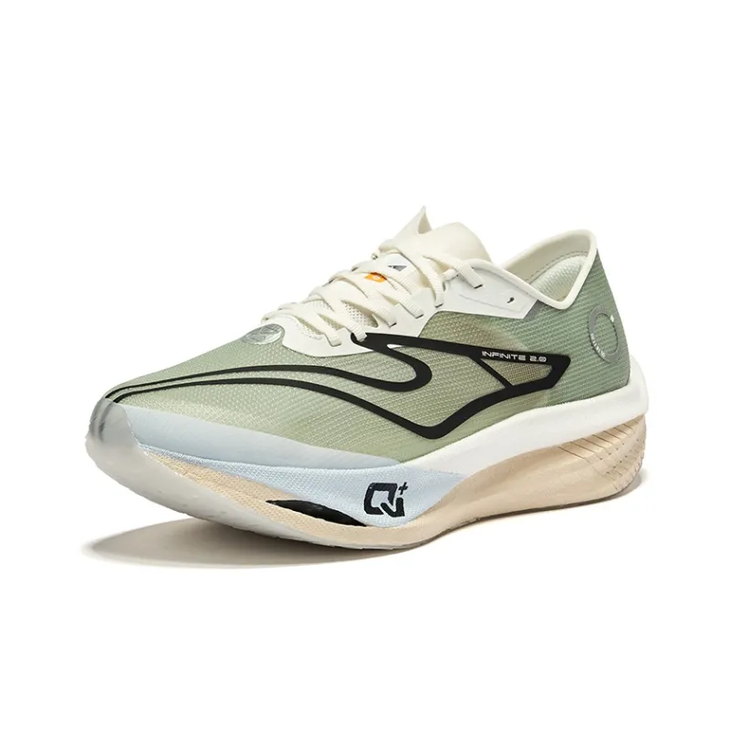 Erke Zhijing 2.0 Cushioning Wear Resistant Low Top Running Shoes Men's Evergreen-2