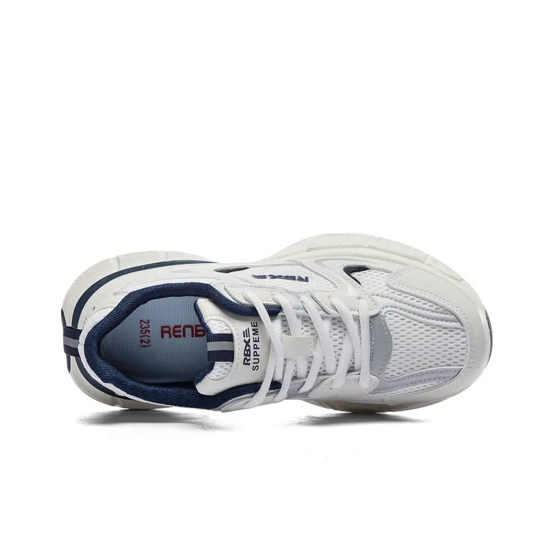 RENBEN Cushioning, Slip Resistant, Abrasion Resistant, Waterproof Low Top Chunky Sneakers Women's-14