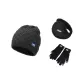 Gray Hats & Caps+Earmuffs+Gloves