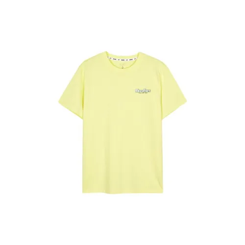 Skechers T-Shirts Unisex Fresh Lemon Yellow/00PU