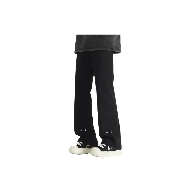 PAINT STAIN Casual Pants Unisex White-0